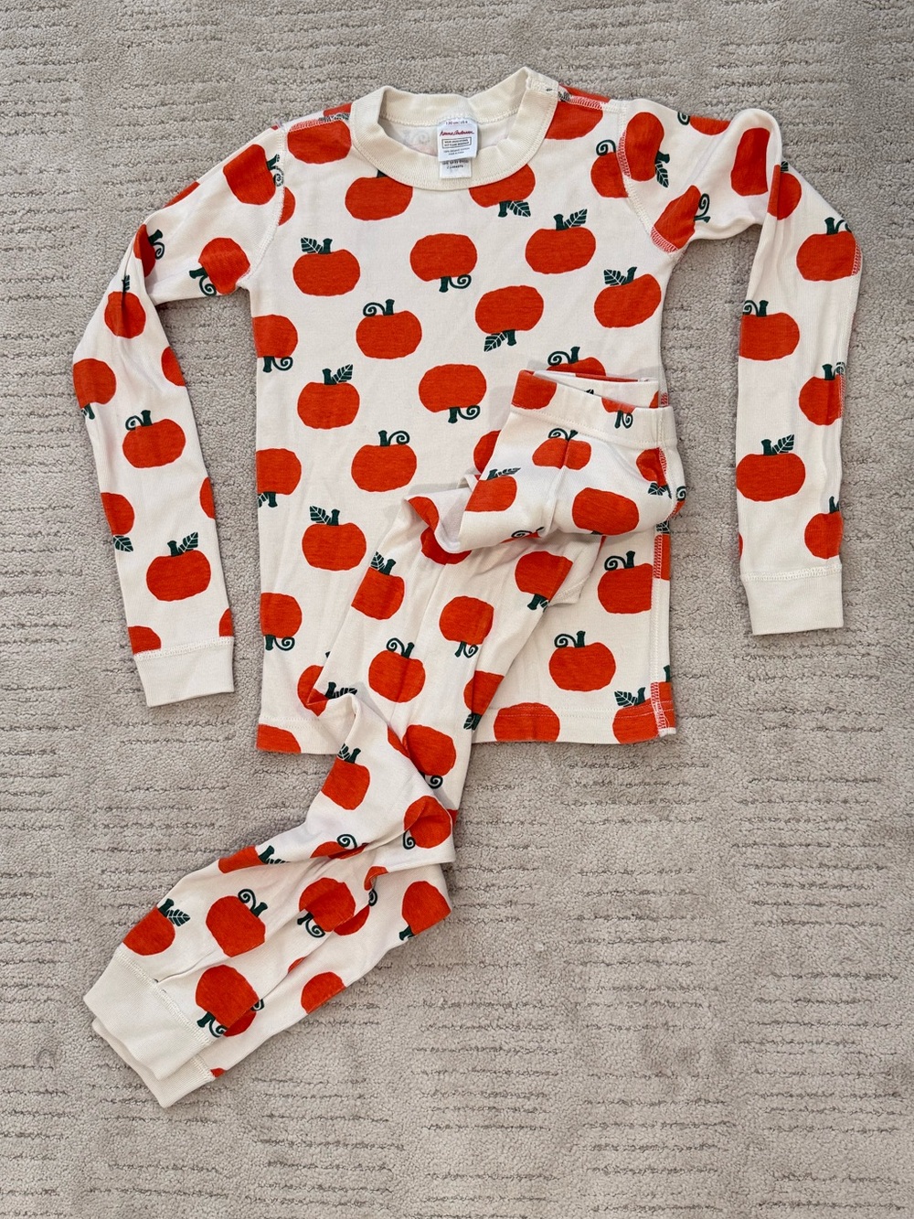 Hanna Andersson Pumpkin Pajama Set